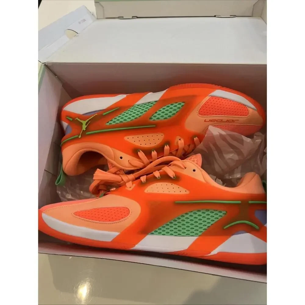 Nike Air Jordan Heir Peach Jam WNBA Orange Pulse Green FQ3858-800 Men Size 11.5